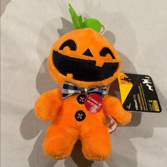 Vibrant Life Halloween Dog Chew Toys - Set of 4 Plush Squeakers, 6"-8" - Picture 5 of 9